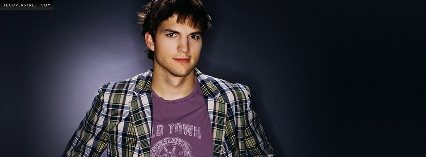 Ashton Kutcher Photograph Facebook Cover