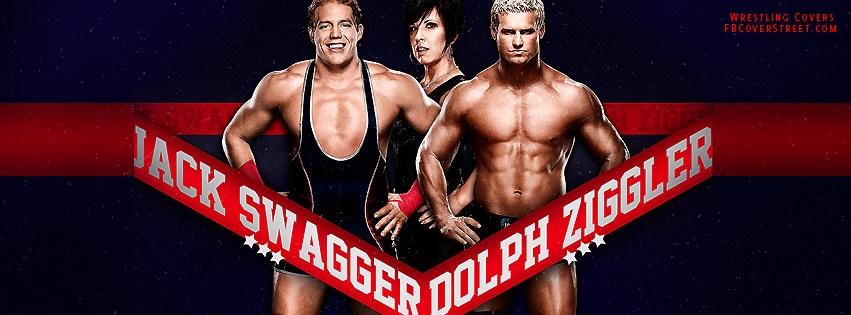 Dolph Ziggler Jack Swagger Vickie Guerrero Facebook cover