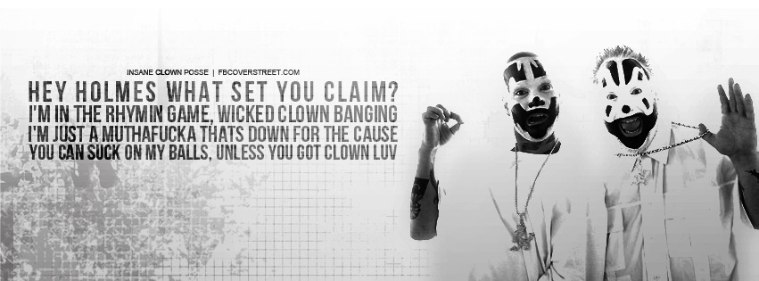 Insane Clown Posse What Set You Claim Facebook cover