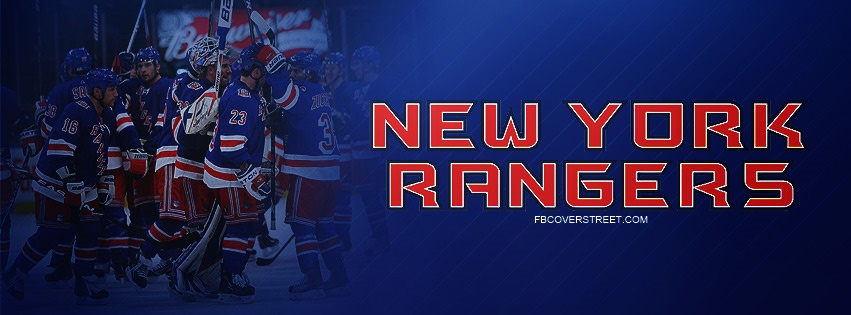 New York Rangers Team Facebook Cover
