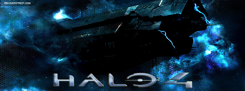 Halo 4 Ship Facebook cover