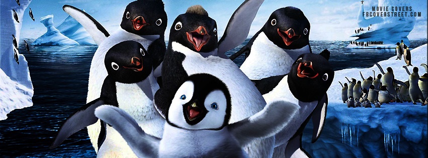 Happy Feet 2 Characters Facebook Cover