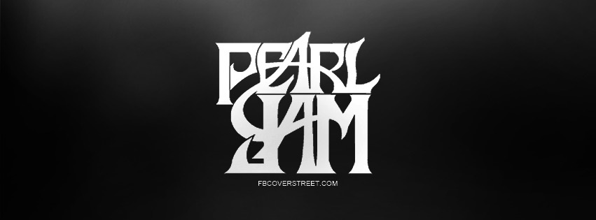 Pearl Jam Logo Facebook cover