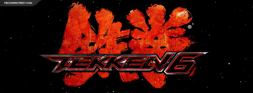 Tekken 6 Logo Facebook cover