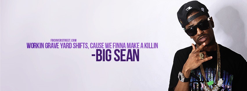 Big Sean Graveyard Shifts Facebook cover