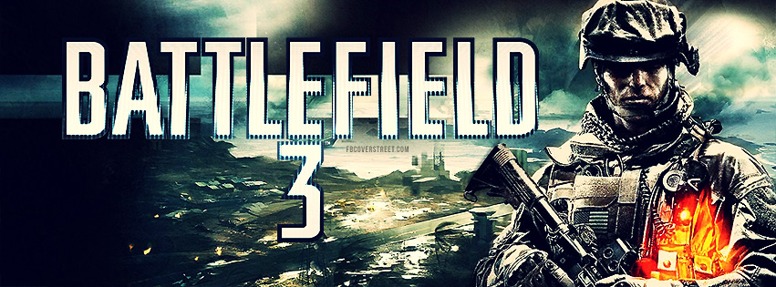 Battlefied 3 Main Facebook cover