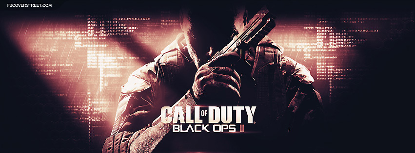 Call of Duty Black Ops II Original Black Ops Poster Facebook Cover