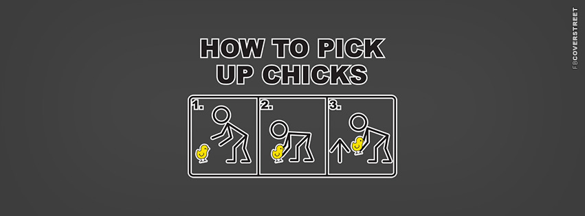 How To Pick Up Chicks  Facebook Cover
