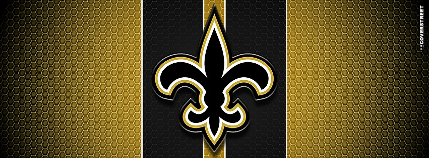 New Orleans Saints Modern Logo  Facebook Cover
