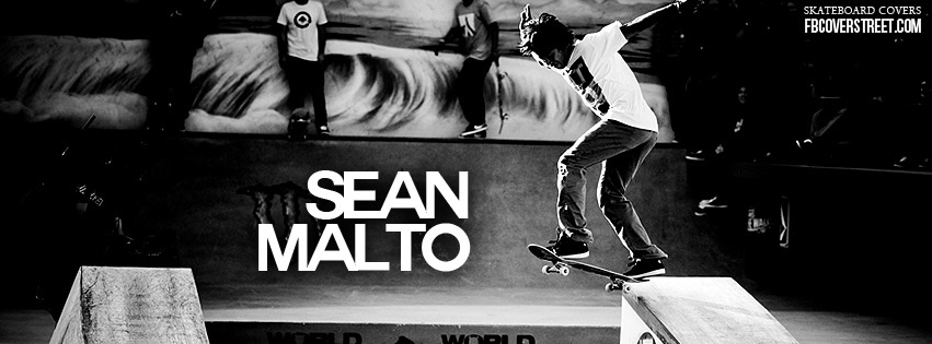 Sean Malto Backside Tailslide Facebook Cover