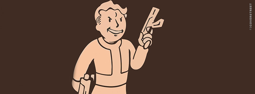 Fallout Vault Boy  Facebook cover