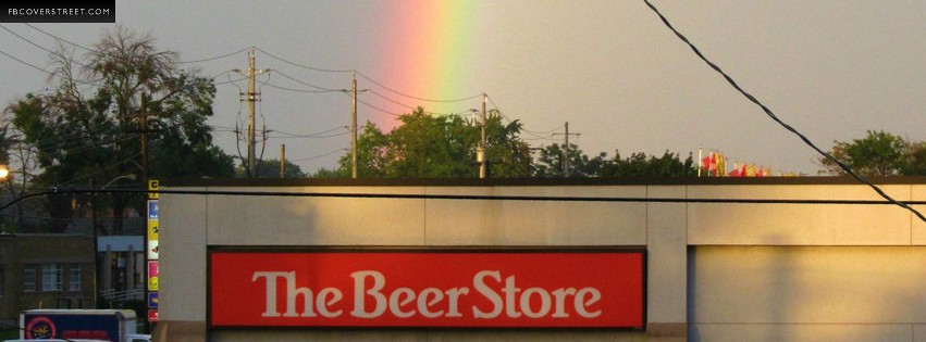 The Beer Store Rainbow  Facebook cover