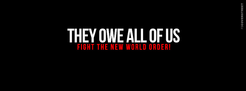 They Owe All of Us  Facebook Cover