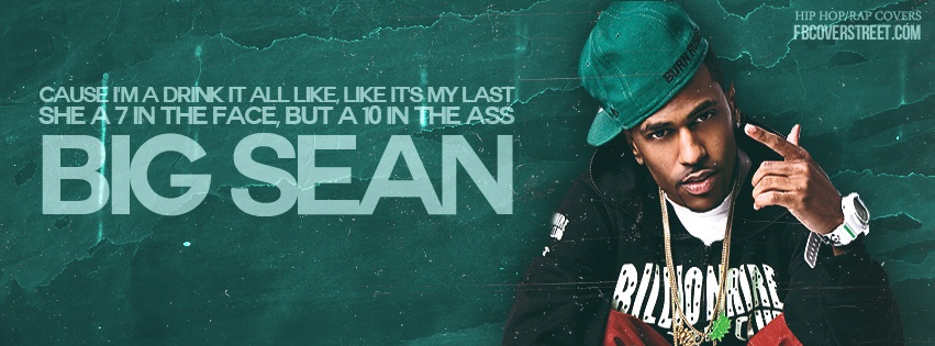 Big Sean 2 Facebook Cover