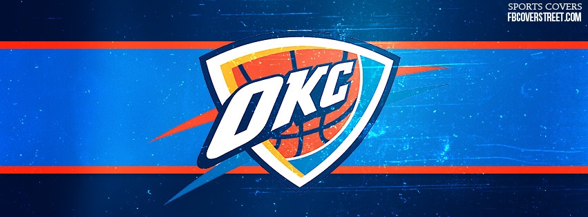 Oklahoma City Thunder Logo Facebook cover