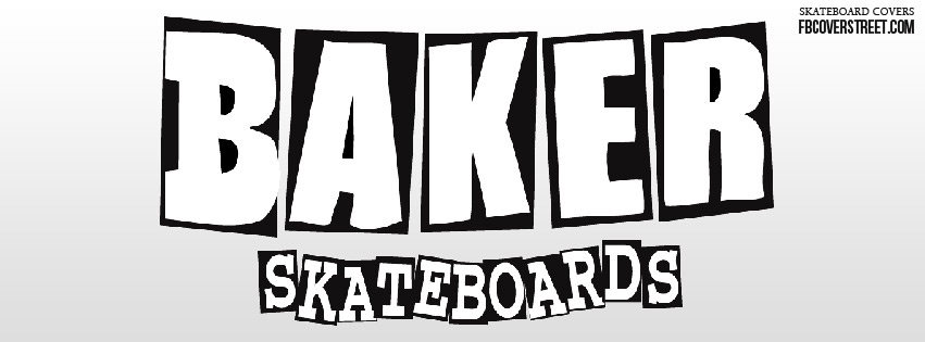 Baker Skateboards Logo Facebook cover