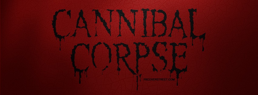 Cannibal Corpse Logo Facebook cover