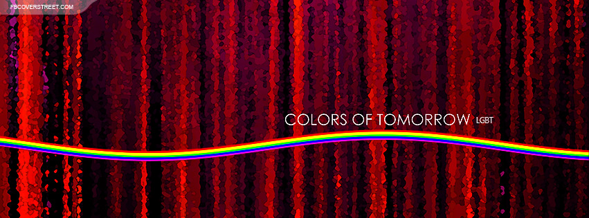 LGBT Colors of Tomorrow 3 Facebook Cover