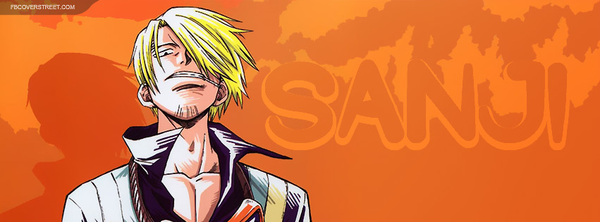 One Piece Sanji Facebook cover