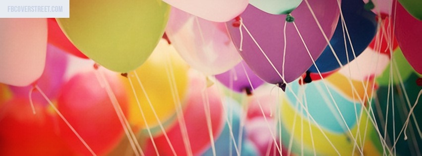 Balloons Facebook cover