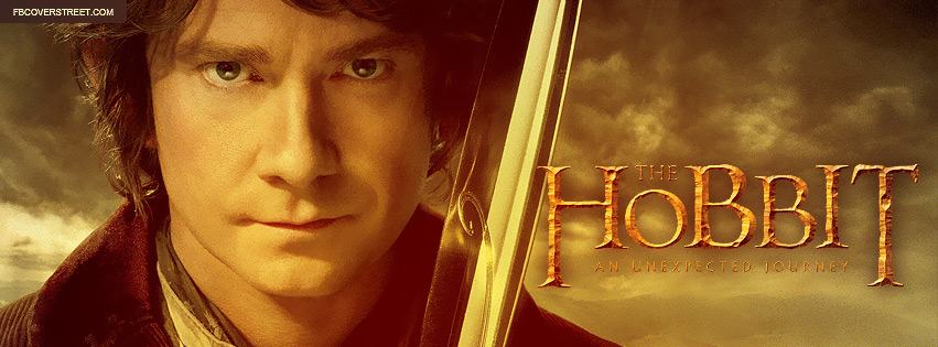 The Hobbit An Unexpected Journey Bilbo Baggins Facebook cover
