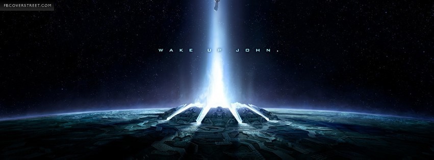 Halo 4 Wake Up John Facebook cover