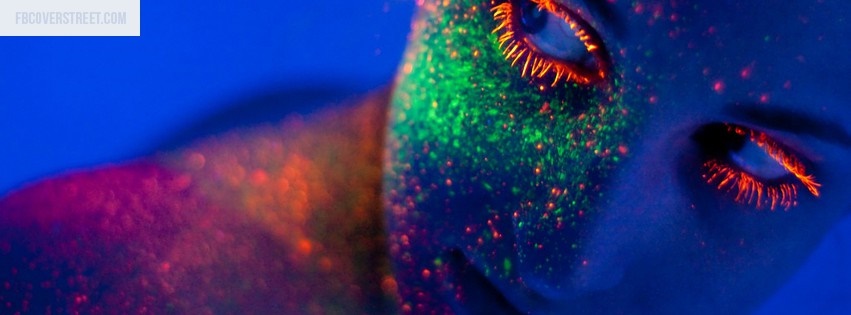 Neon Make up Facebook cover