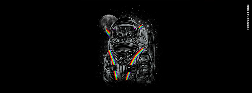 Astronaut Cat  Facebook cover
