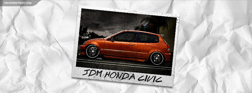 2009 JDM Honda Civic Facebook cover