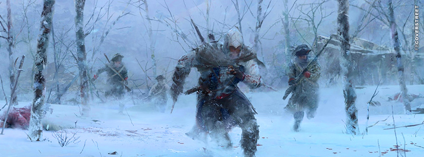 Assassins Creed 3 Winter  Facebook cover