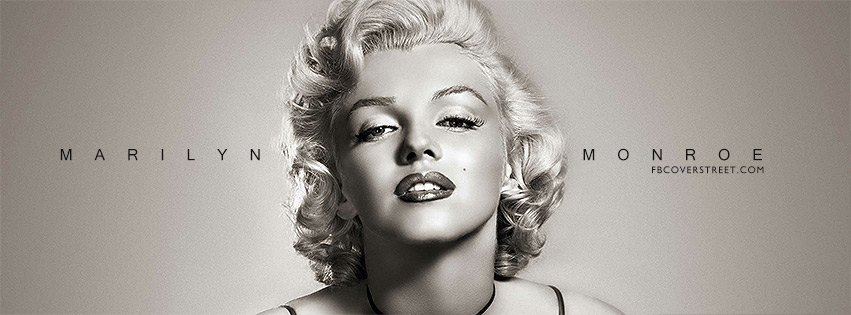 Marilyn Monroe Vintage Facebook Cover