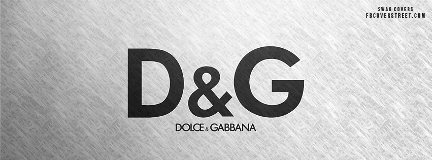 Dolce and Gabana Logo Facebook Cover