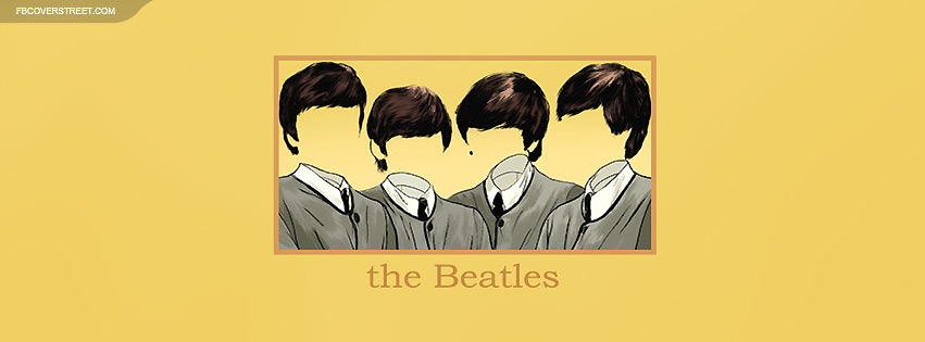 The Beatles Faceless Facebook cover