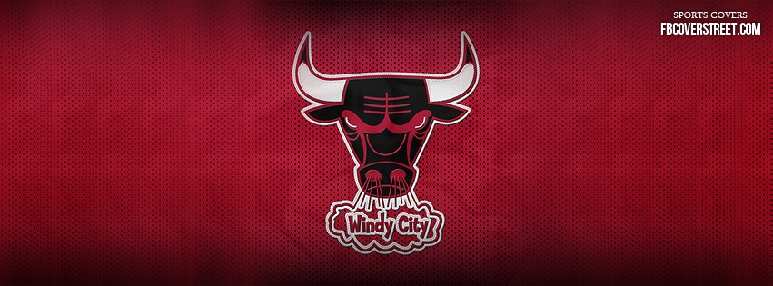 Chicago Bulls Windy City Logo Facebook Cover