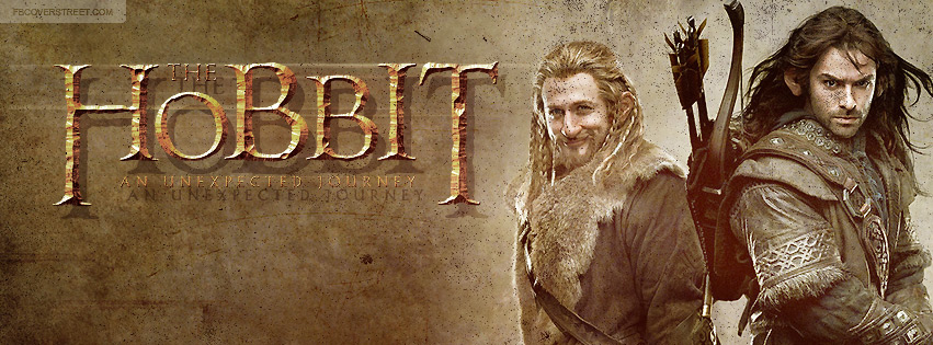 The Hobbit An Unexpected Journey Kili and Fili Facebook cover