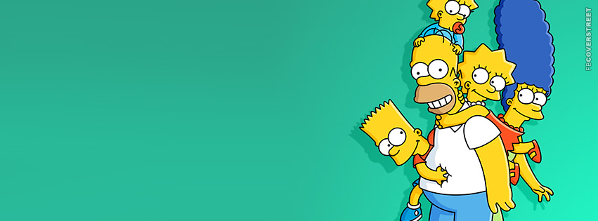 The Simpsons Family Facebook Cover