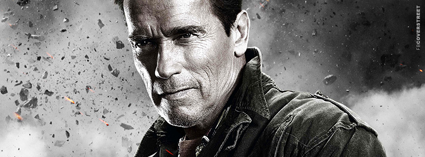 Arnold The Expendables 2 Facebook Cover