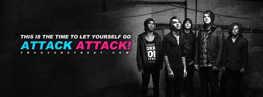 Attack Attack Stick Stickly Quote Facebook cover