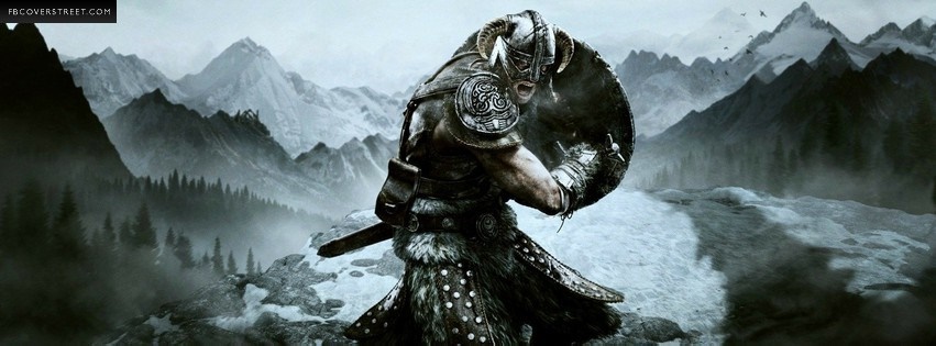Elder Scrolls Skyrim Facebook cover