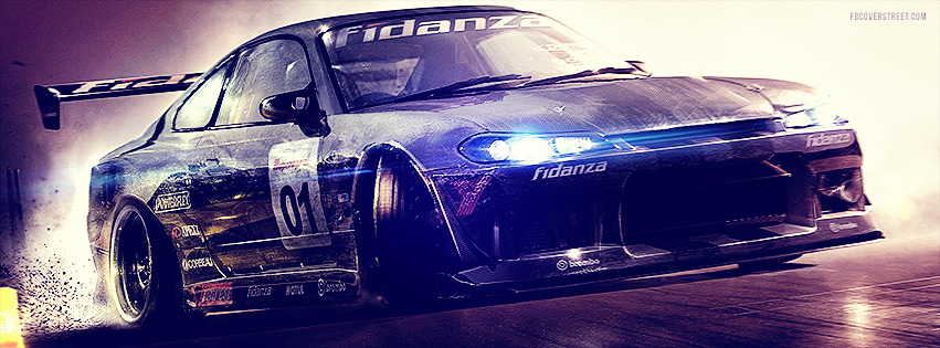 Race Driver GRID Video Game Facebook cover