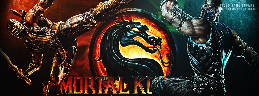 Mortal Combat Scorpion Facebook cover