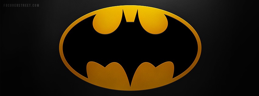 Batman Logo Facebook Cover - FBCoverStreet.com