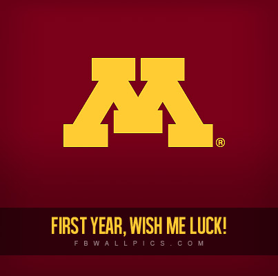 First Year University of Minnesota Facebook picture