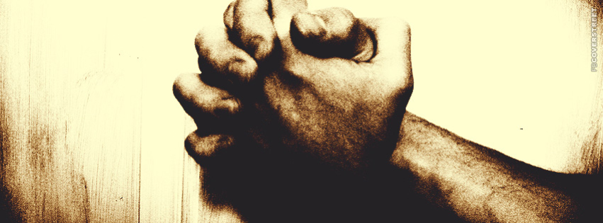 Praying Hands  Facebook Cover