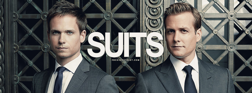 Suits Mike and Harvey Facebook Cover