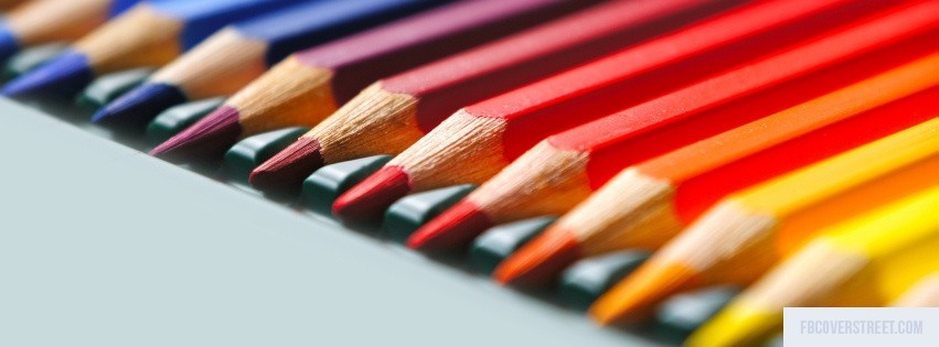 Color Pencils 7 Facebook cover