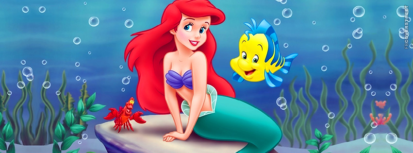 Arielle Little Mermaid Facebook Cover