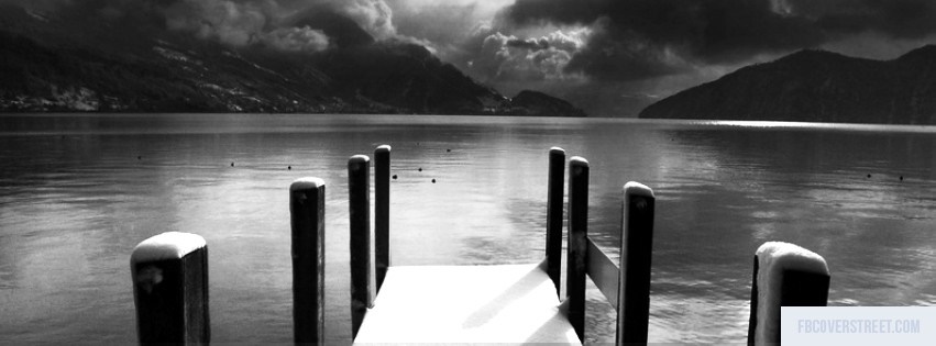 Jetty Black and White Facebook Cover