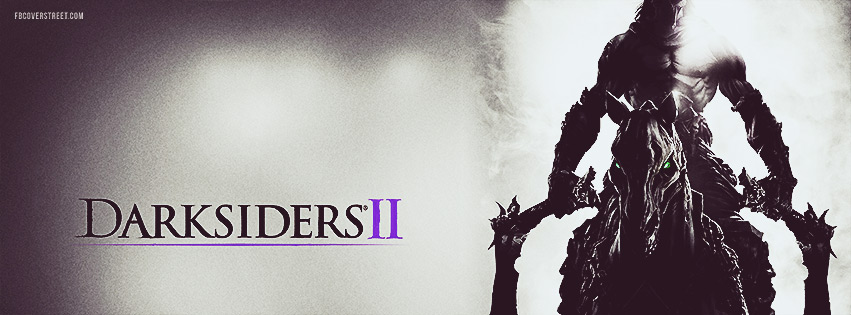 Darksiders II Video Game Facebook cover