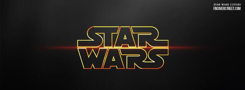Star Wars Logo 1 Facebook cover